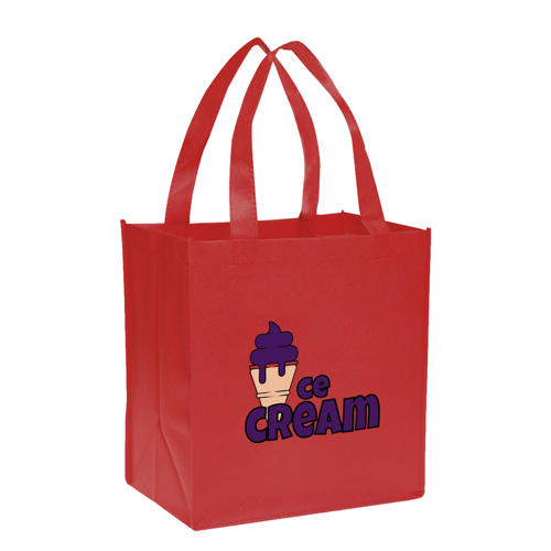 Non-Woven Polypropylene Tote - 12"W x 12.75"H x 8"D 2