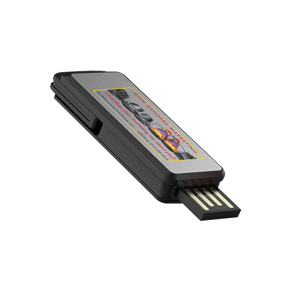 Toluca Spring Metal Face USB Flash Drive 3