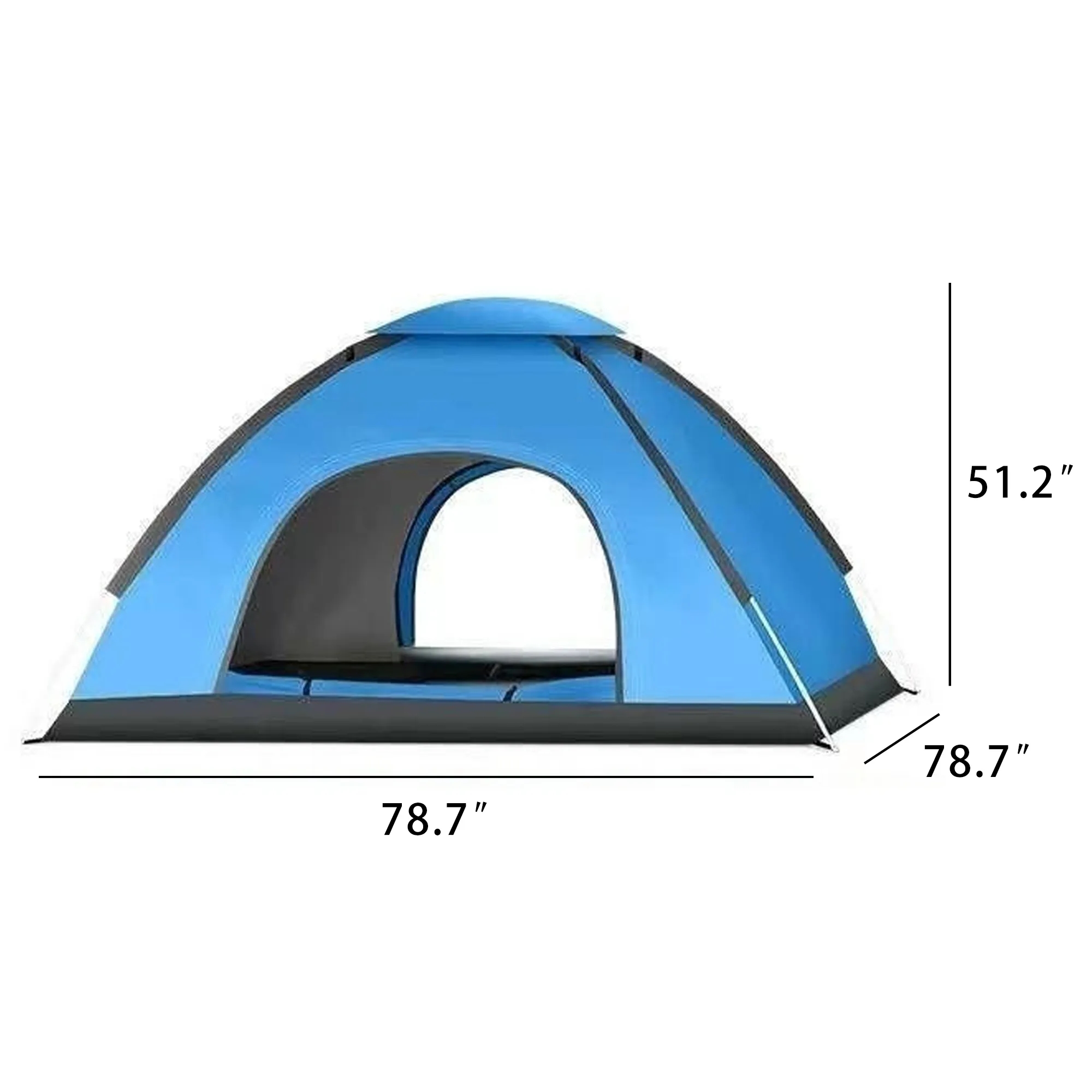 Outdoor Thick Windproof Camping Tent 4