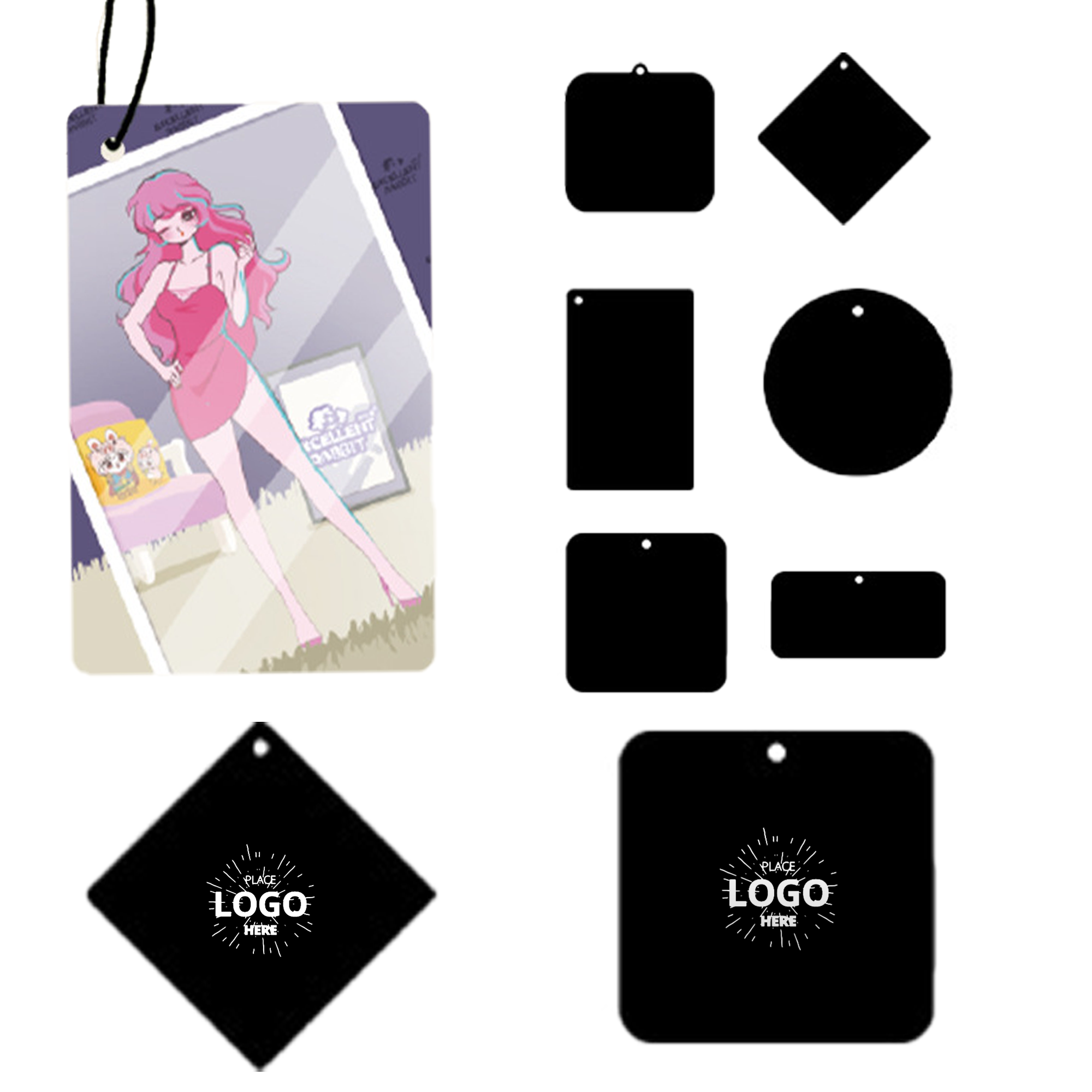 Custom Car Fragrance Tag 3