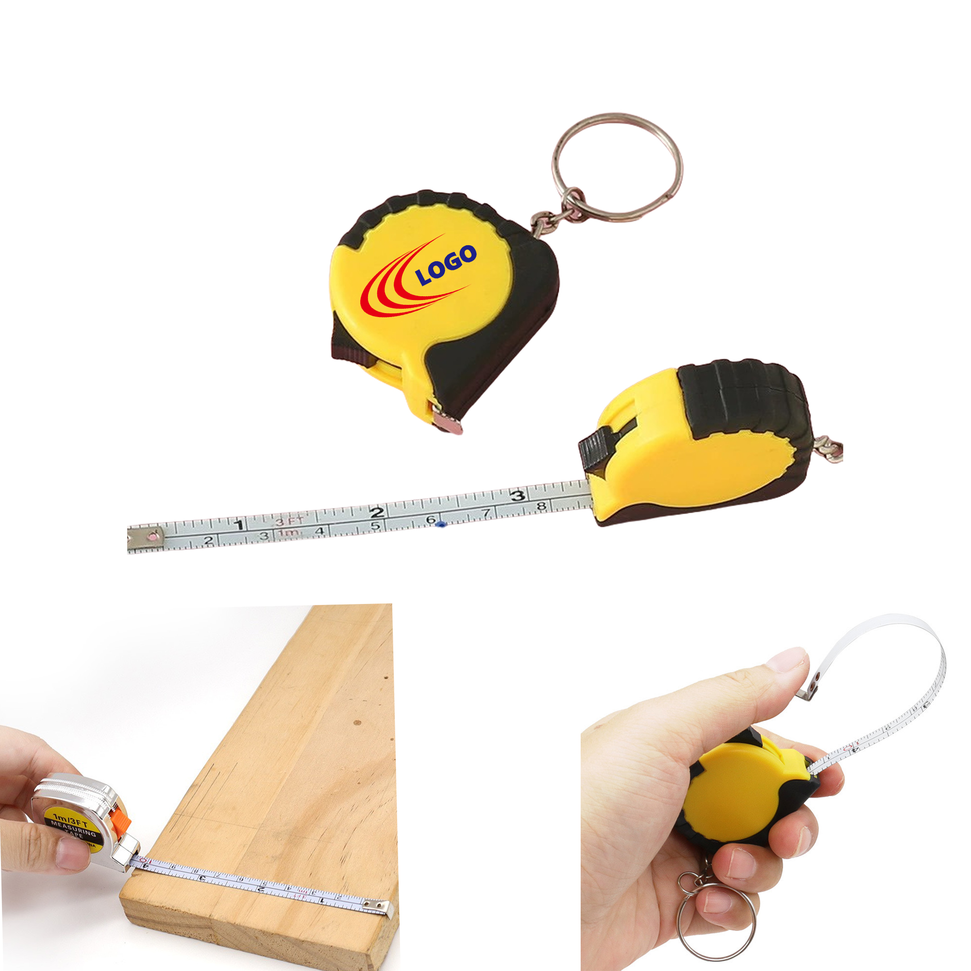 Mini Tape Measure Keychain 2