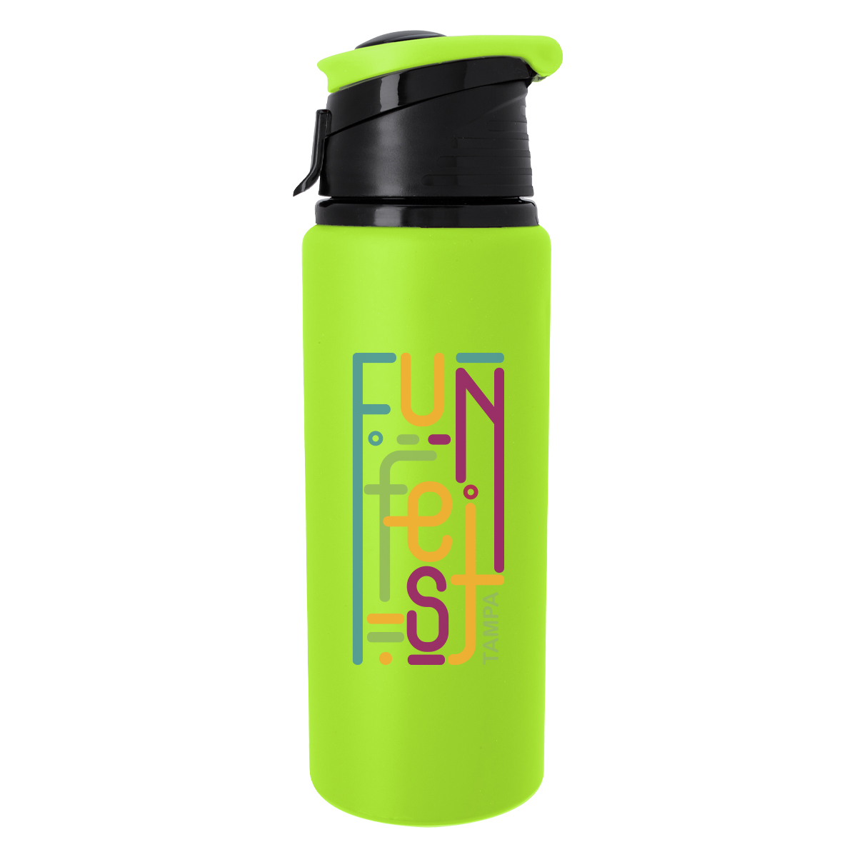 24 Oz. Velvet Touch Aluminum Bottle, custom water bottle with logo imprint 22
