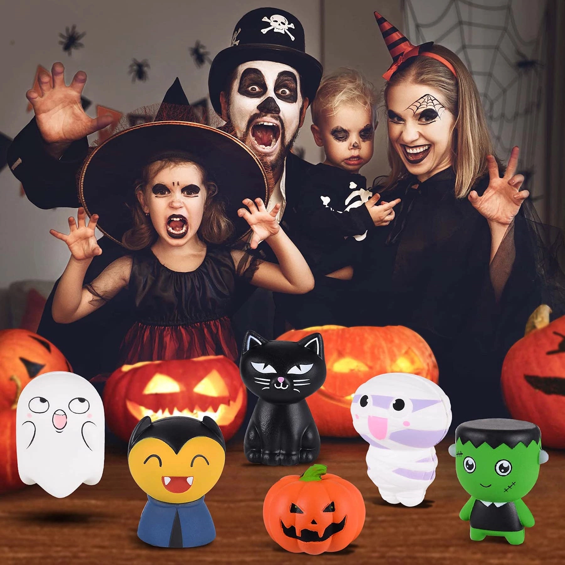 Halloween Slow Rising Stress Reliever Toys 7