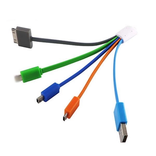Custom Moulded 3-N-1 Charge Cable 9