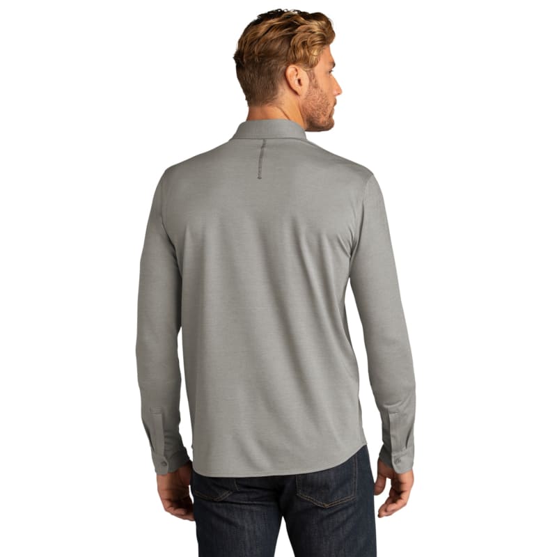 OGIO Code Stretch Long Sleeve Button-Up. 7