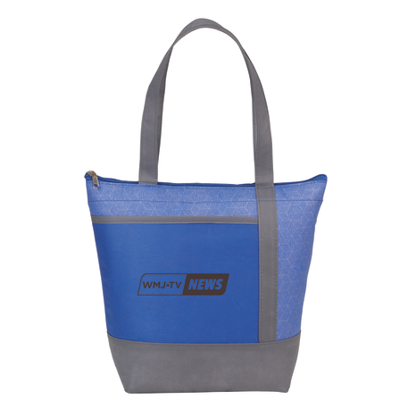 Chrome Non-Woven 9 Can Lunch Cooler 9