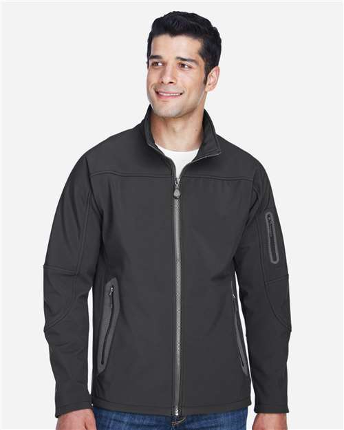 Men's Three Layer Fleece Bonded Shell Technical Jacket - 88138 24