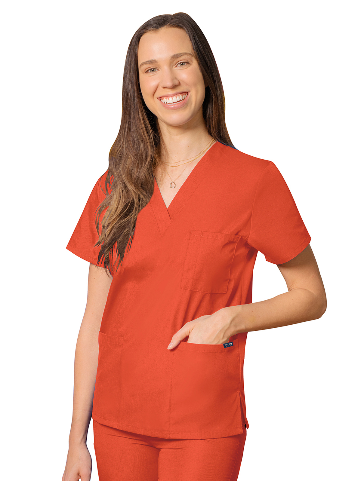 Adar - Universal - Unisex 3-Pocket V-Neck Top 27