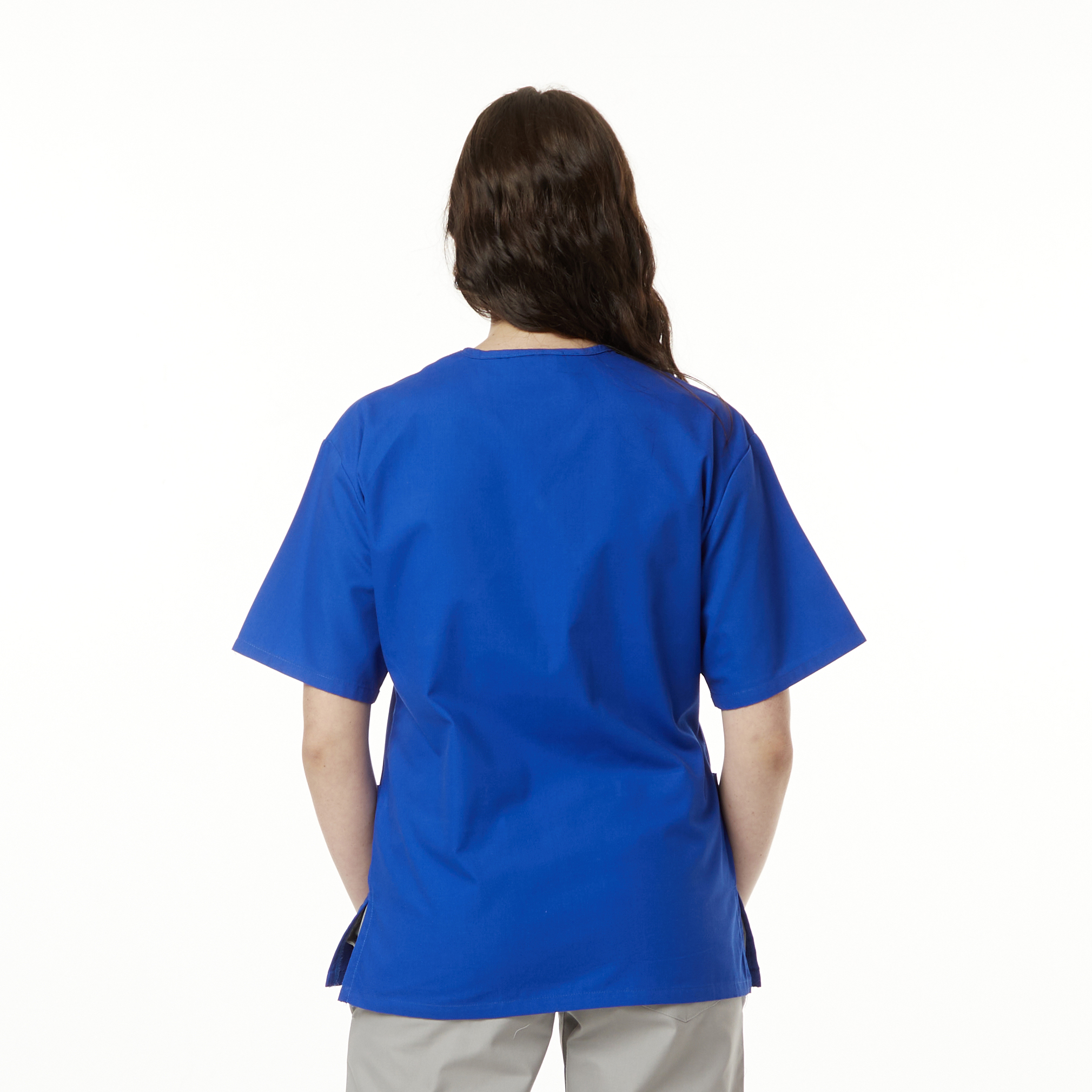 Ladies Mock Wrap Scrub Top 9