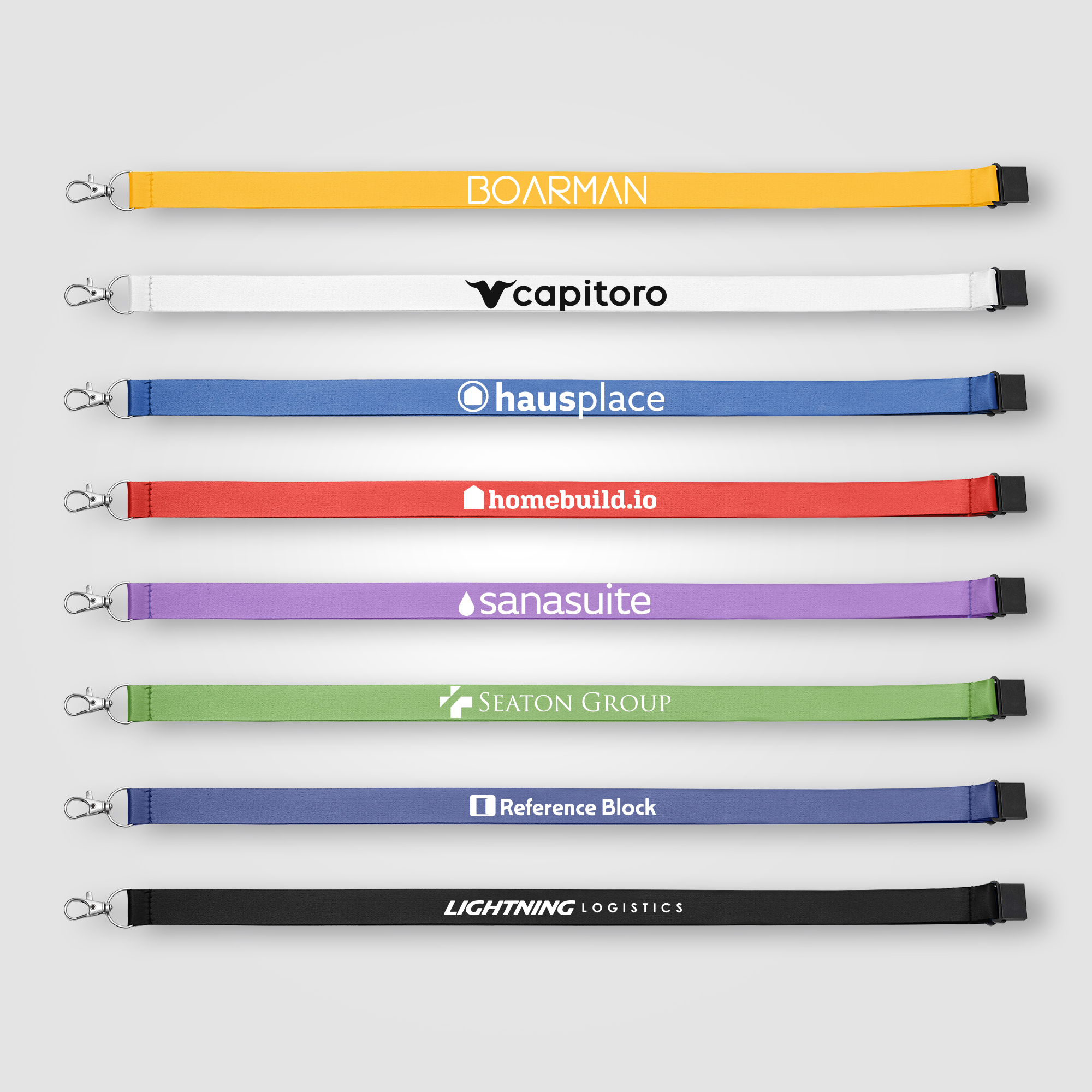 Elix rPET Breakaway Lanyard - 21.3" x 1"