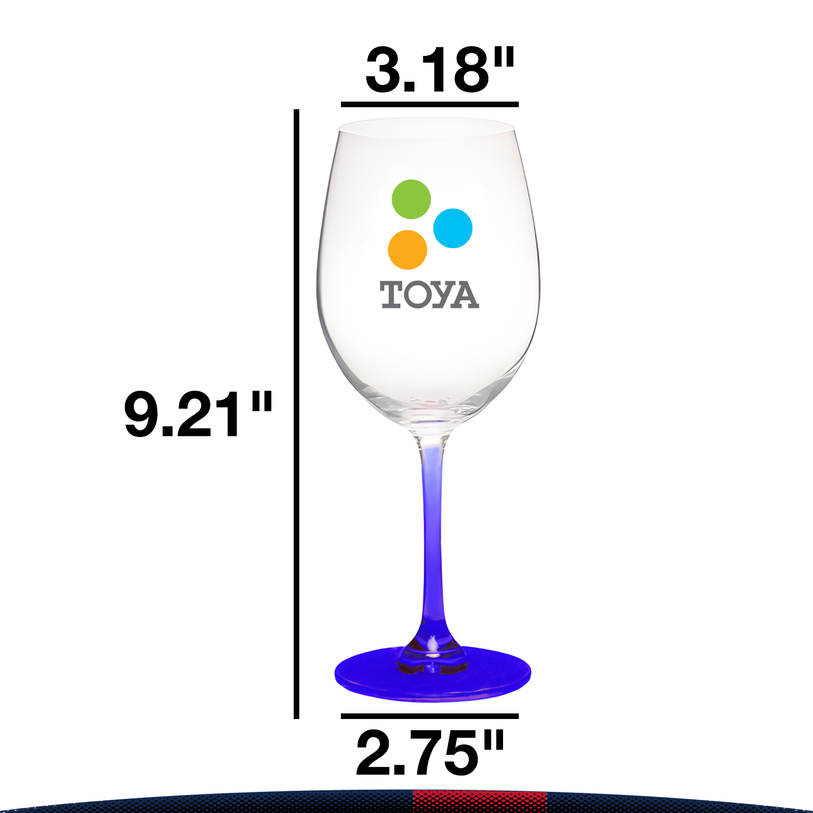 19 oz. Lead-free Clear Water Glasses 6