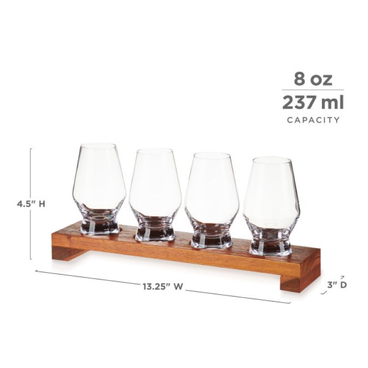 Viski® Raye Spirits Tasting Flight 8