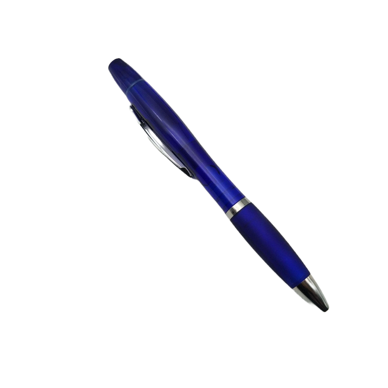 Twist-Action Ballpoint Pen W/ Highlighter 2