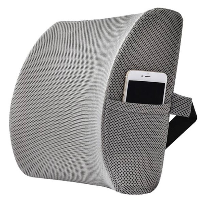 Memory Foam Back Support Cushion Lumbar Pillow 3