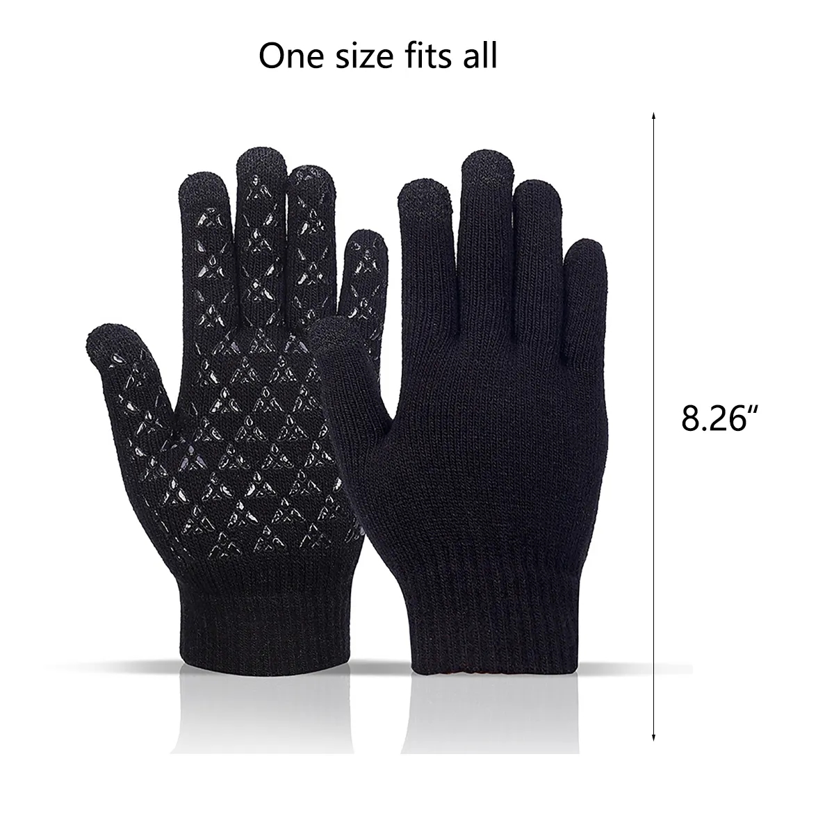 In Stock Touch Screen Texting Warm Therma Gloves 3