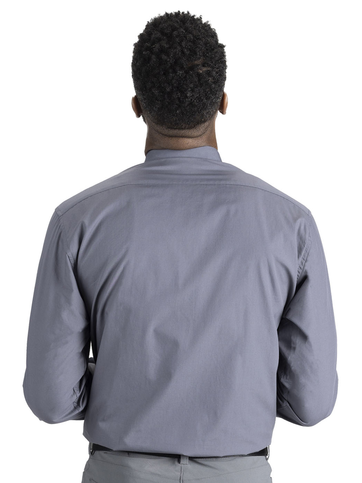 Edwards Shirts & Blouses - Men's Pocketless Banded Collar Shirt 6