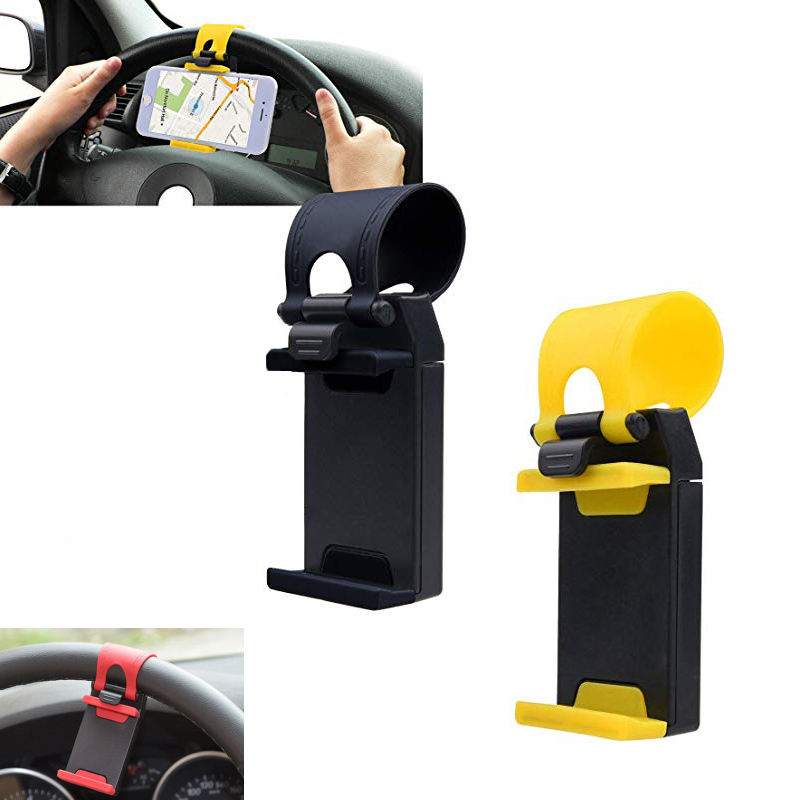 Car Steering Wheel Phone Holder 1