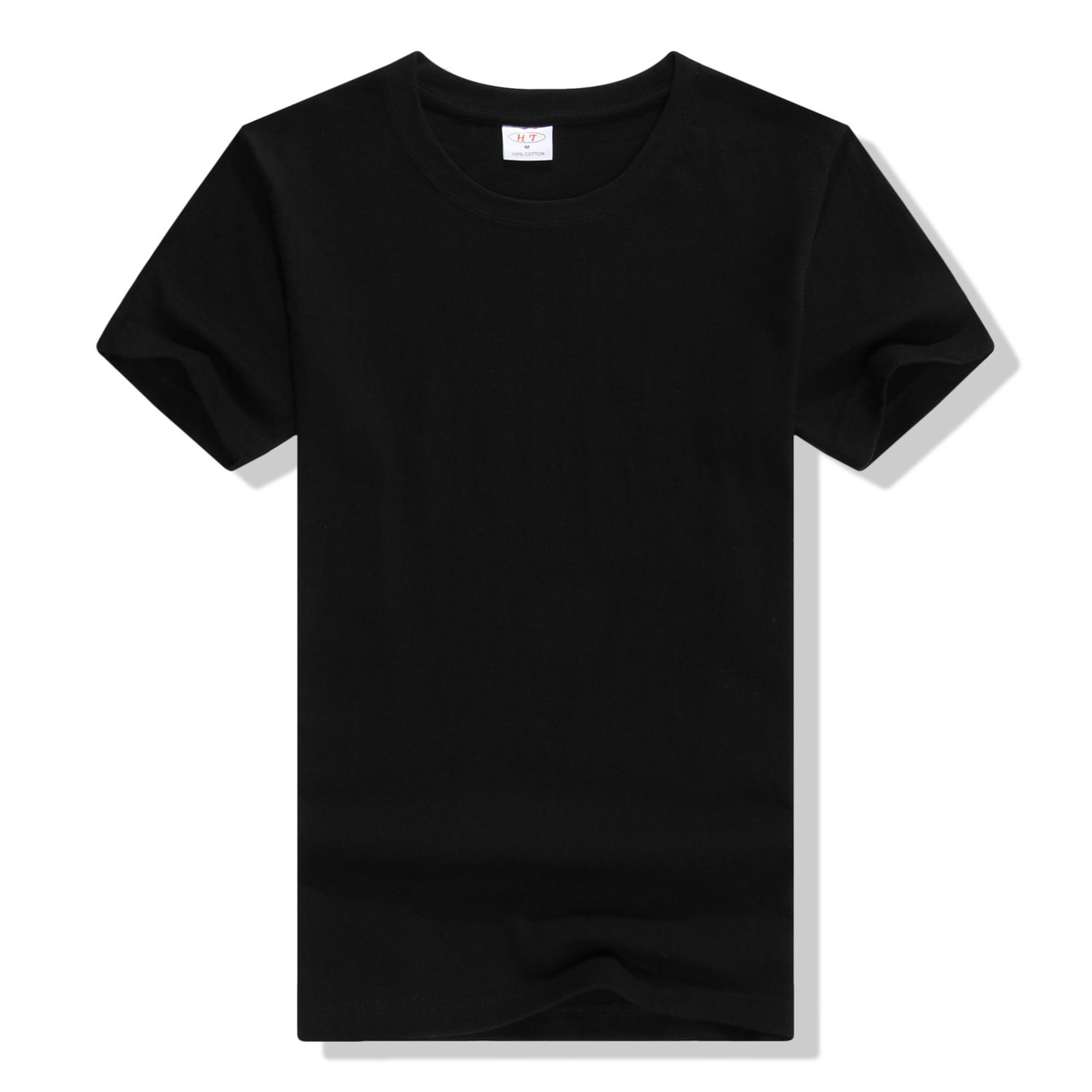 MOQ100 Pure Cotton Round - Neck T - Shirt 11