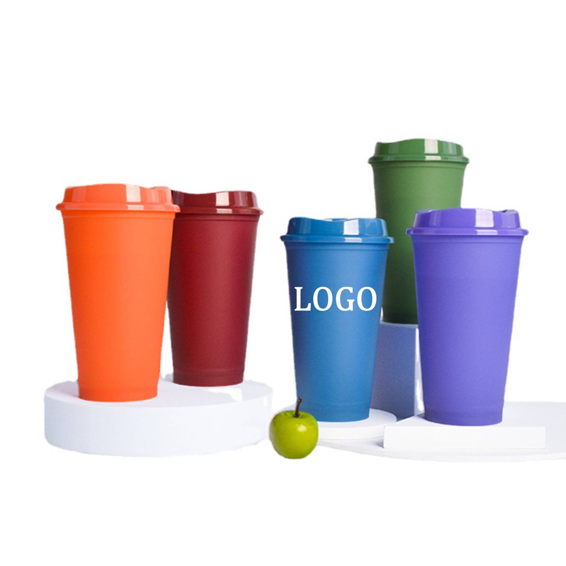 16oz Plastic Heat Color Changing Cup 2