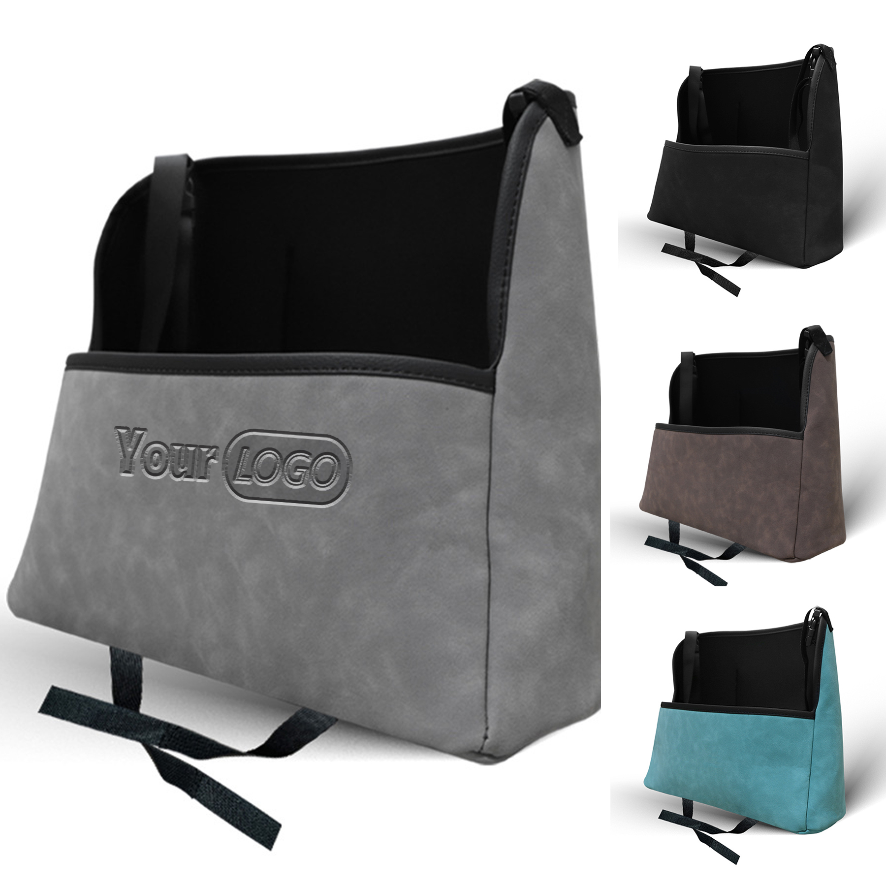 leather Car Handbag Holder Between Seats 2
