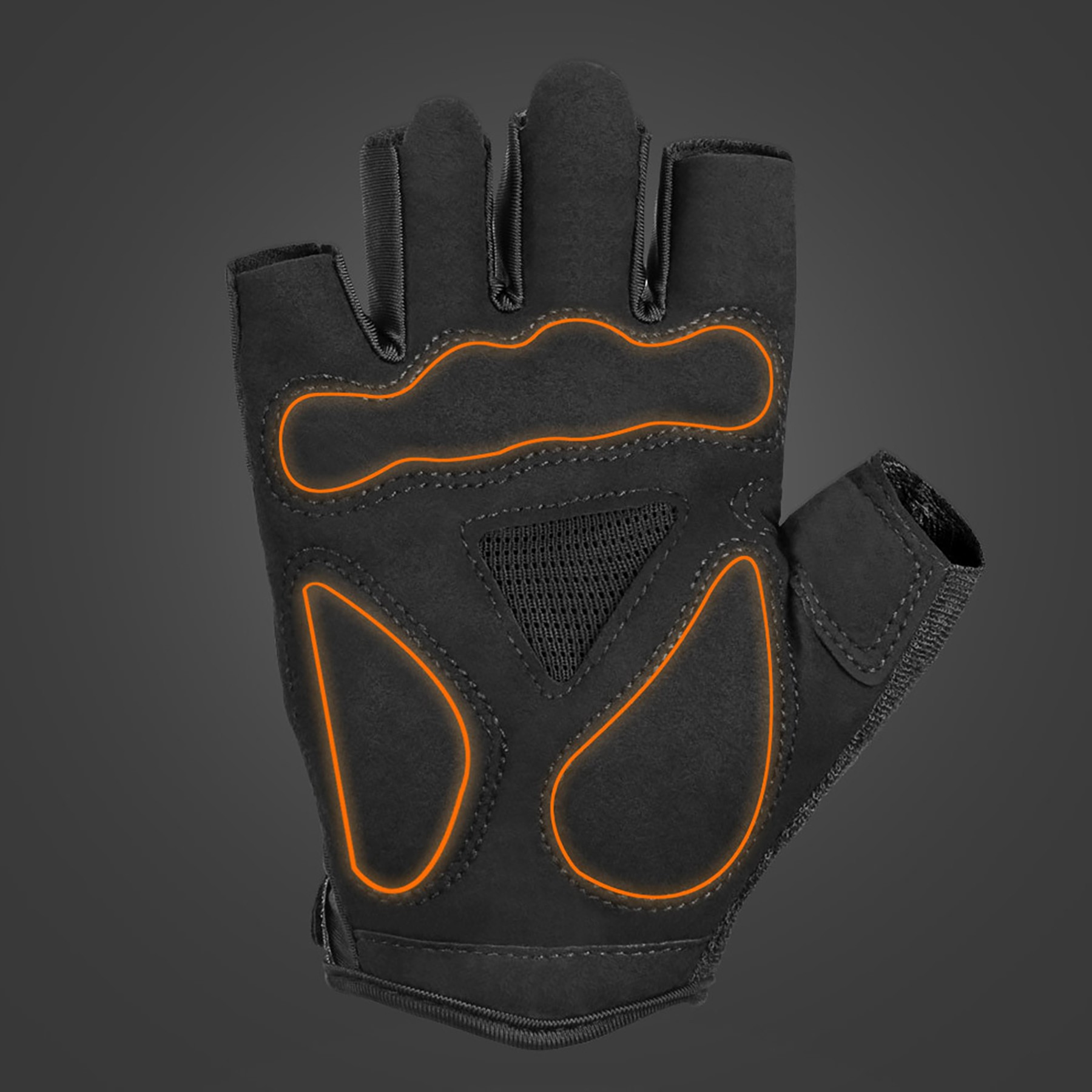 Half Finger Led Flashlight Gloves 1