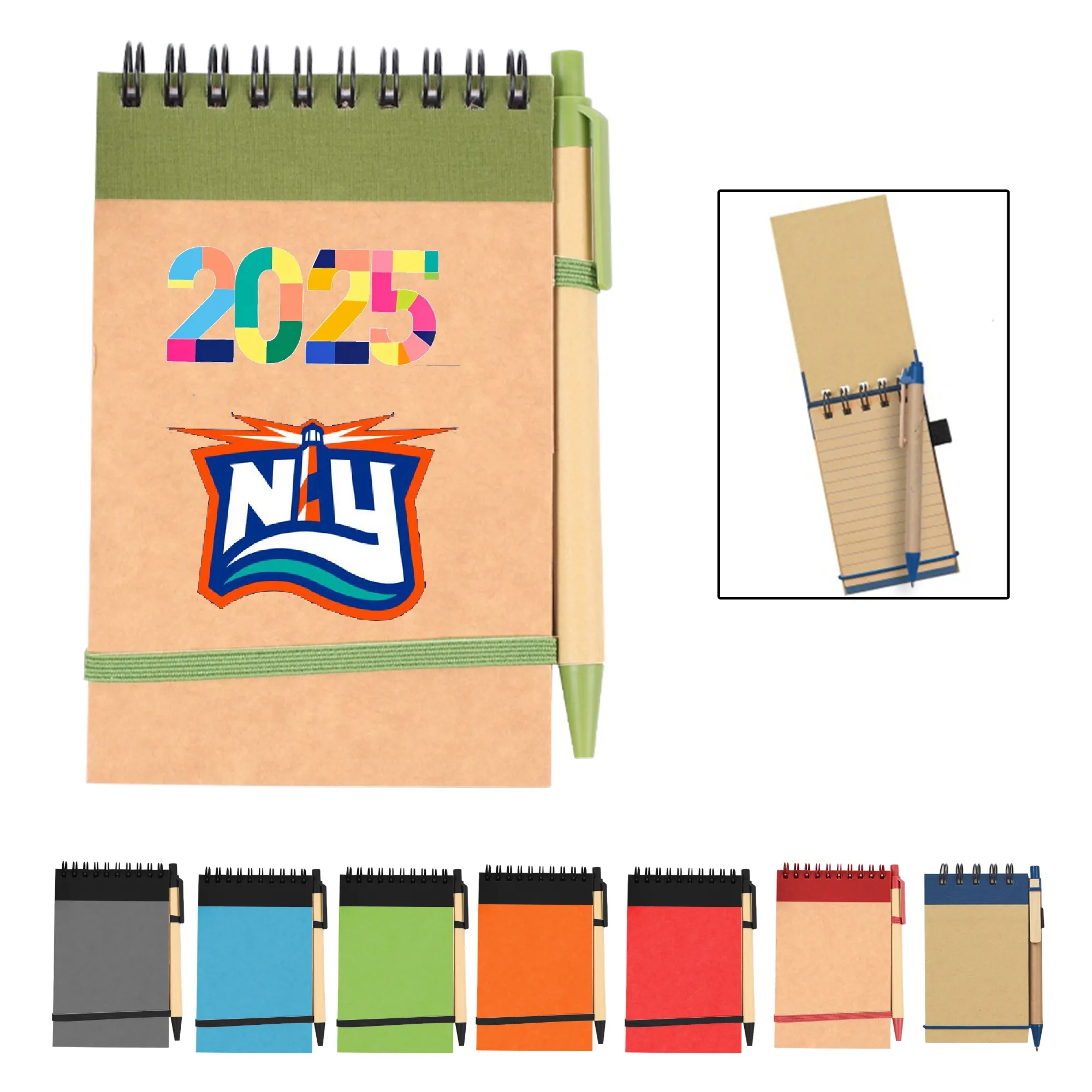 Mini Notepad with Pen 2