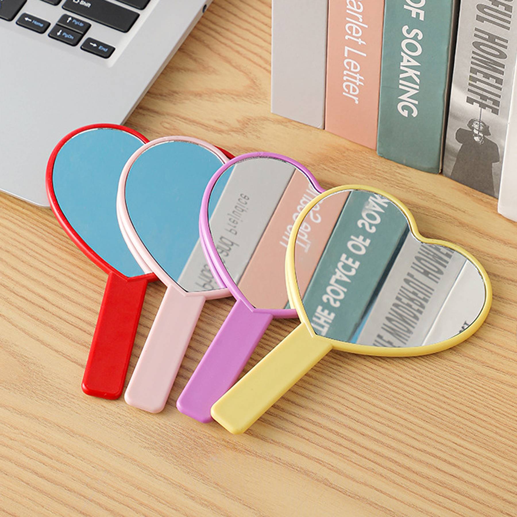 Heart Shaped Handheld Mirror 5