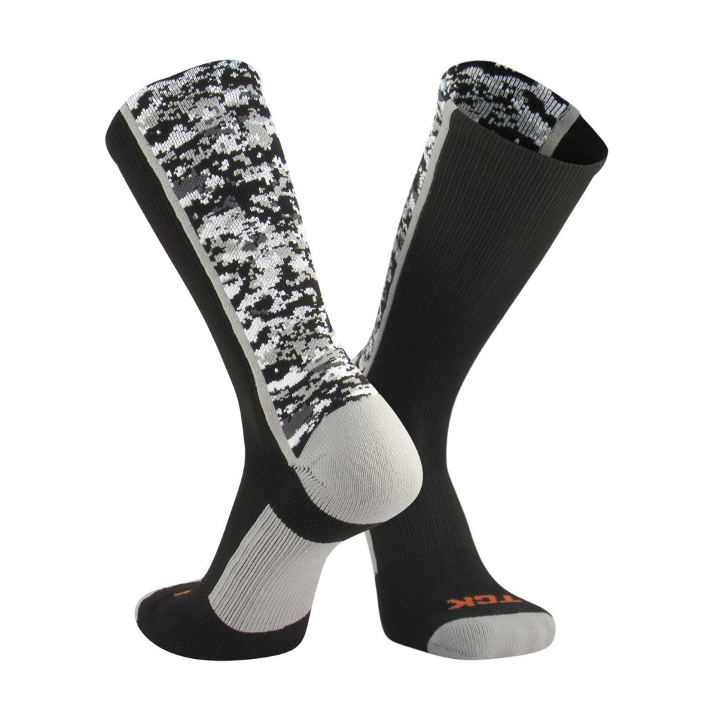 Digital Camo Athletic Performance Crew Socks 7