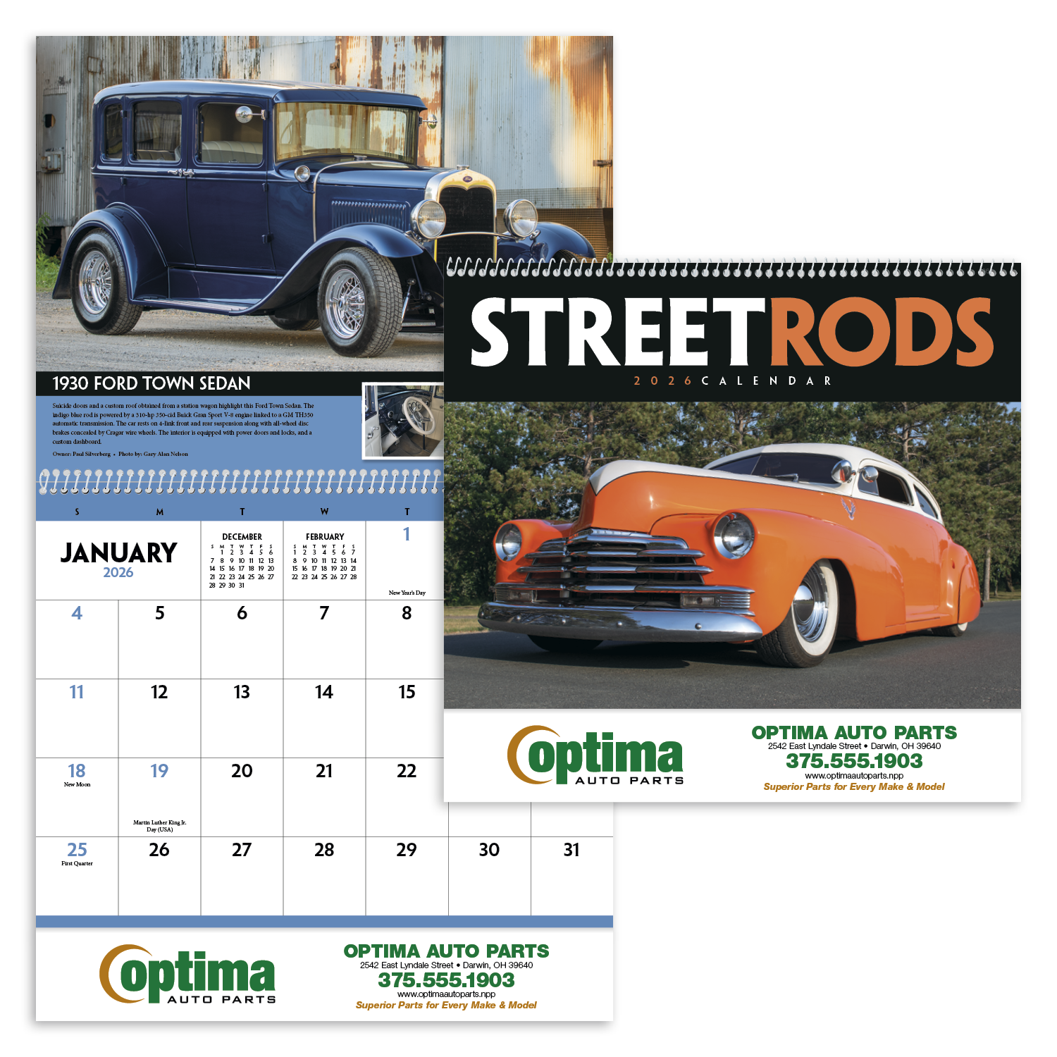 Triumph® Calendars Street Rods Calendar 83