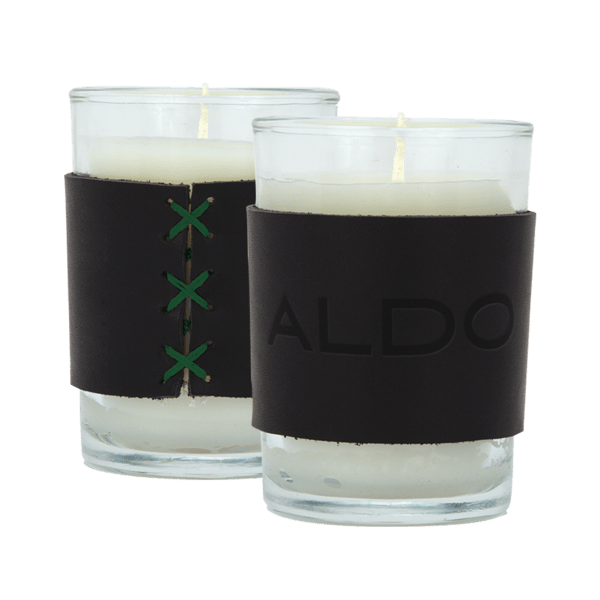 Harper 8 oz. Leather Wrapped Candle 60