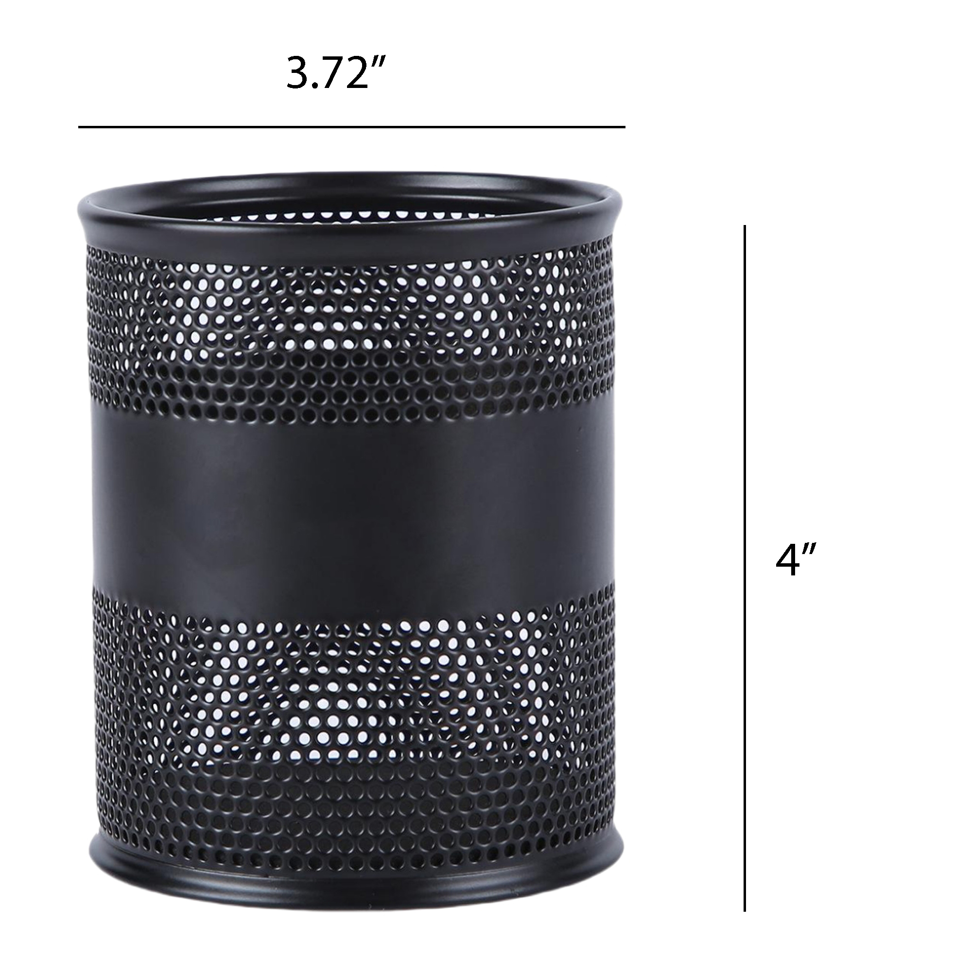 Minimalist Round Iron Pen Stand 1
