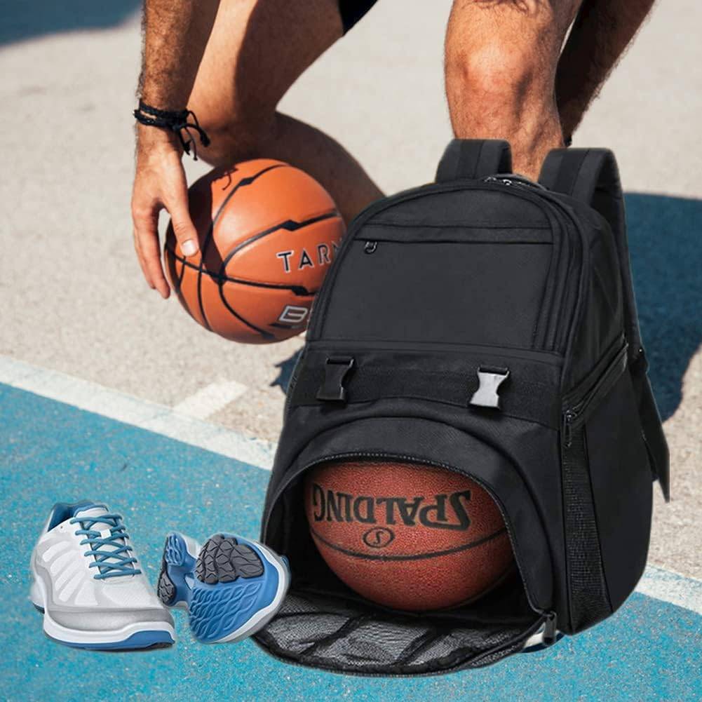 Large Soccer Backpack Lightweight Basketball Bag 11