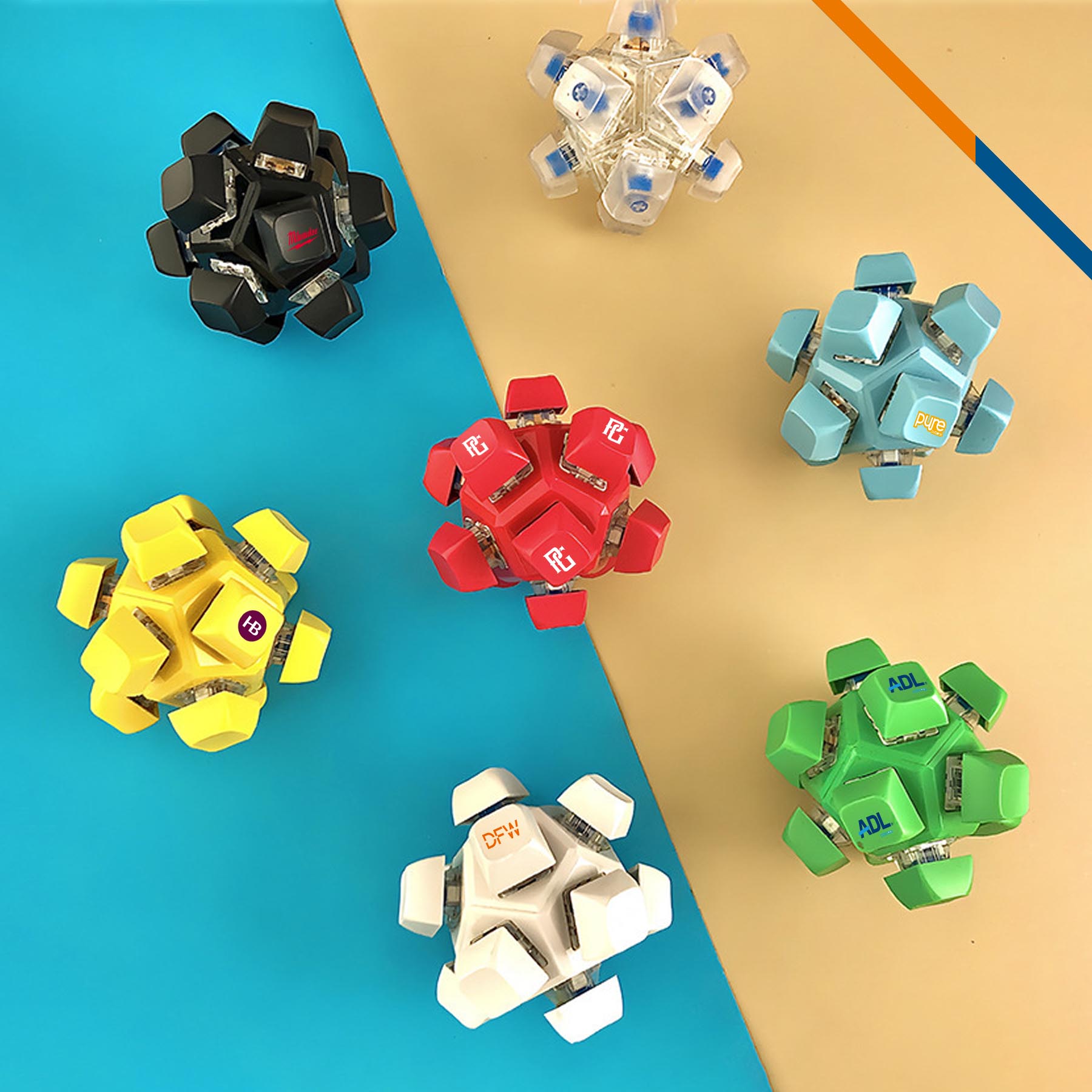 Sooti 12-Key Keyboard Fidget 16