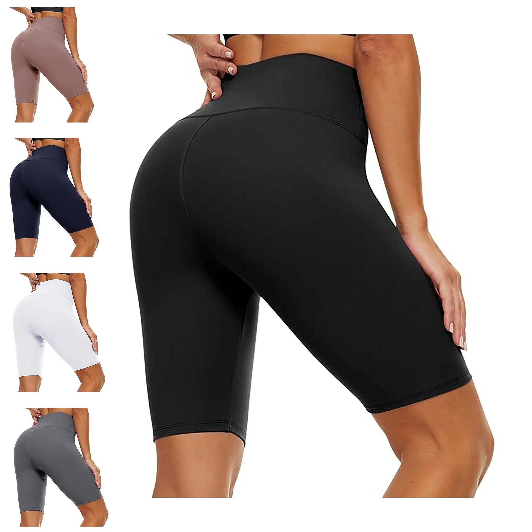 Yoga Workout Gym Running Athletic Biker Shorts 6