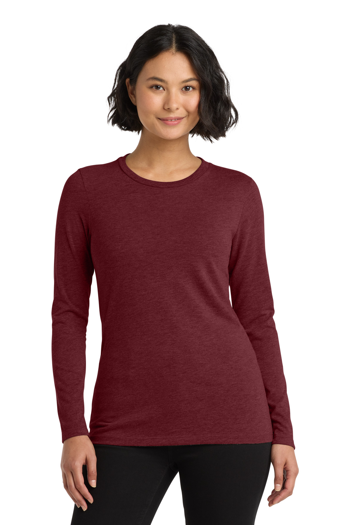 Allmade Women's Tri-Blend Long Sleeve Tee AL6008 1