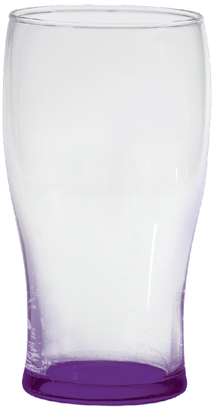20 oz Large Pub Glass - Deep Etched 7