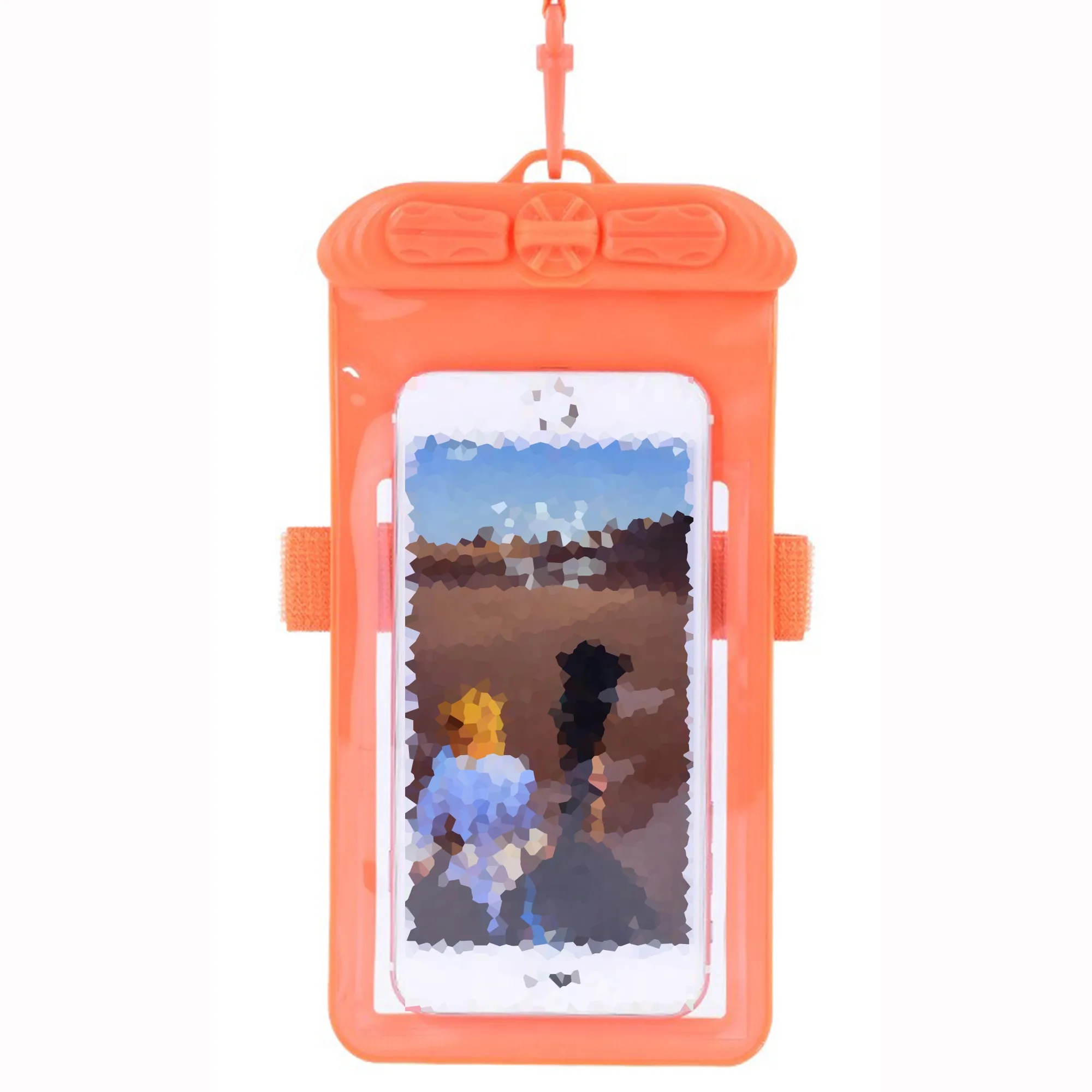 Custom Logo Waterproof Phone Case - Swim/Dive/Beach 7