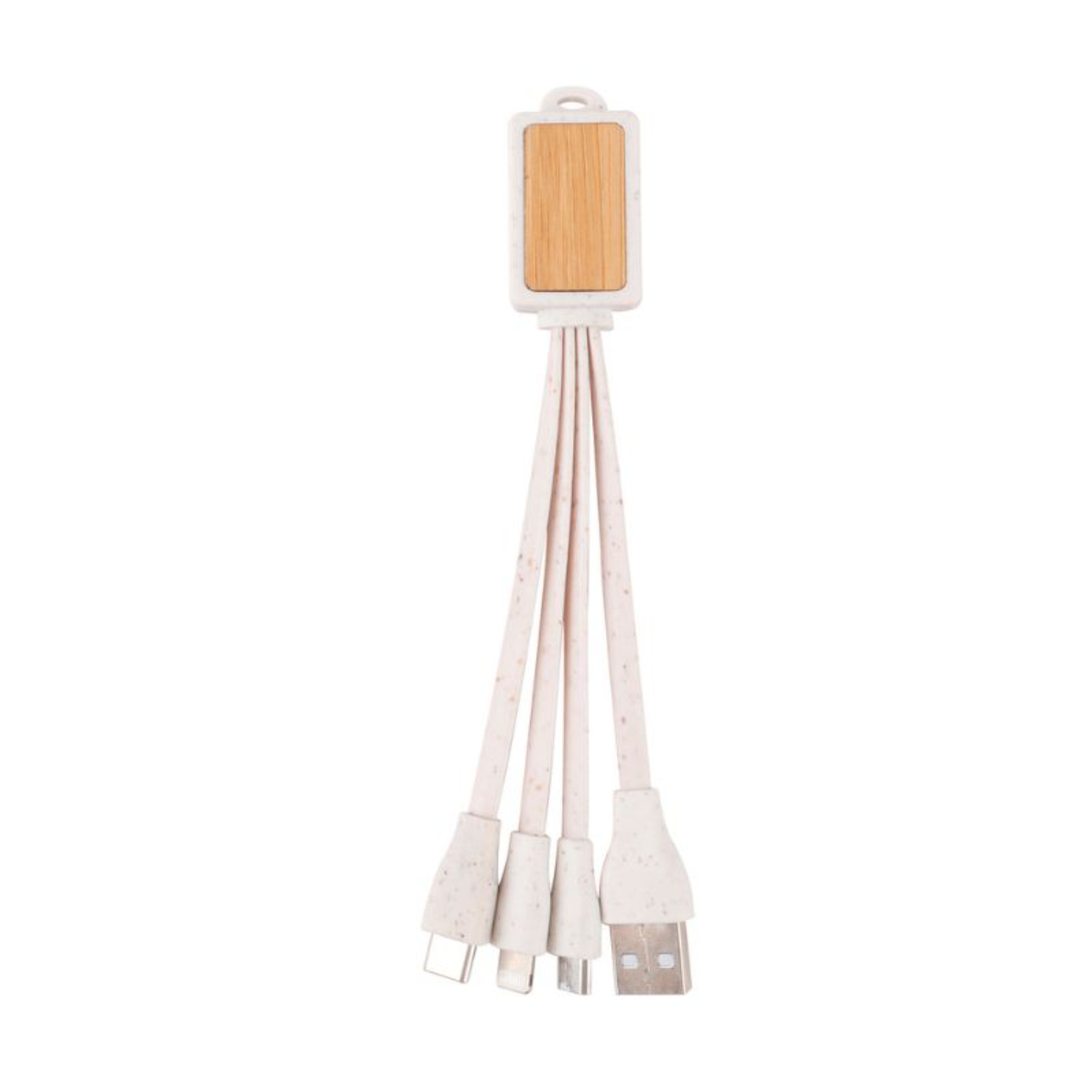 Bamboo Wheat Straw Multi Charging Cable 7