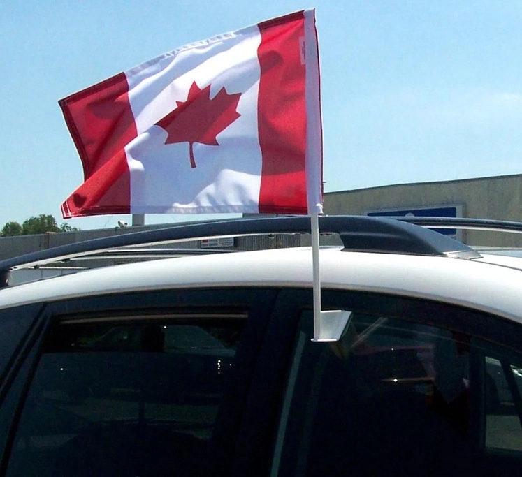 Polyester Knitting Car Flag 5
