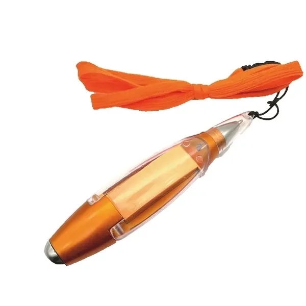 Sticky Note Lanyard Light Pen - Multi-Functional Tool 2