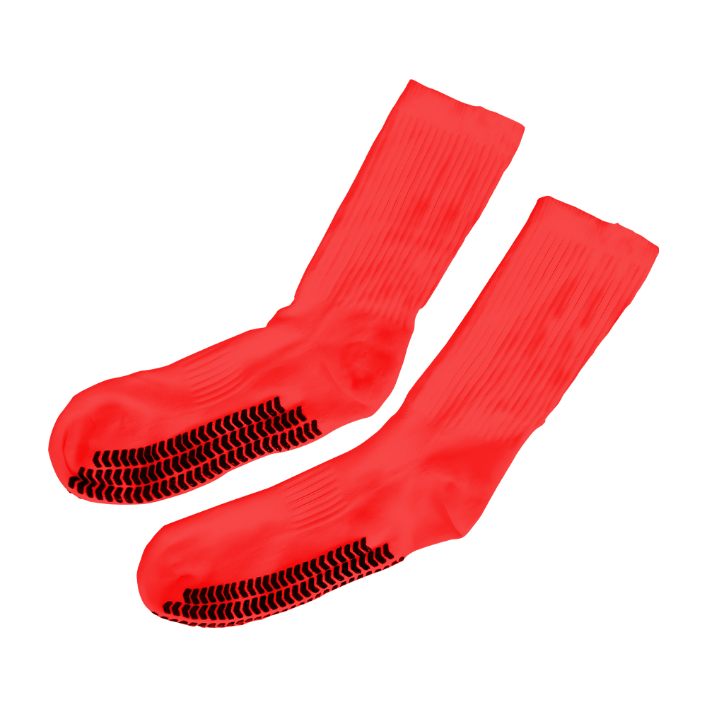 Anti Slip Grip Cotton Crew Socks 9