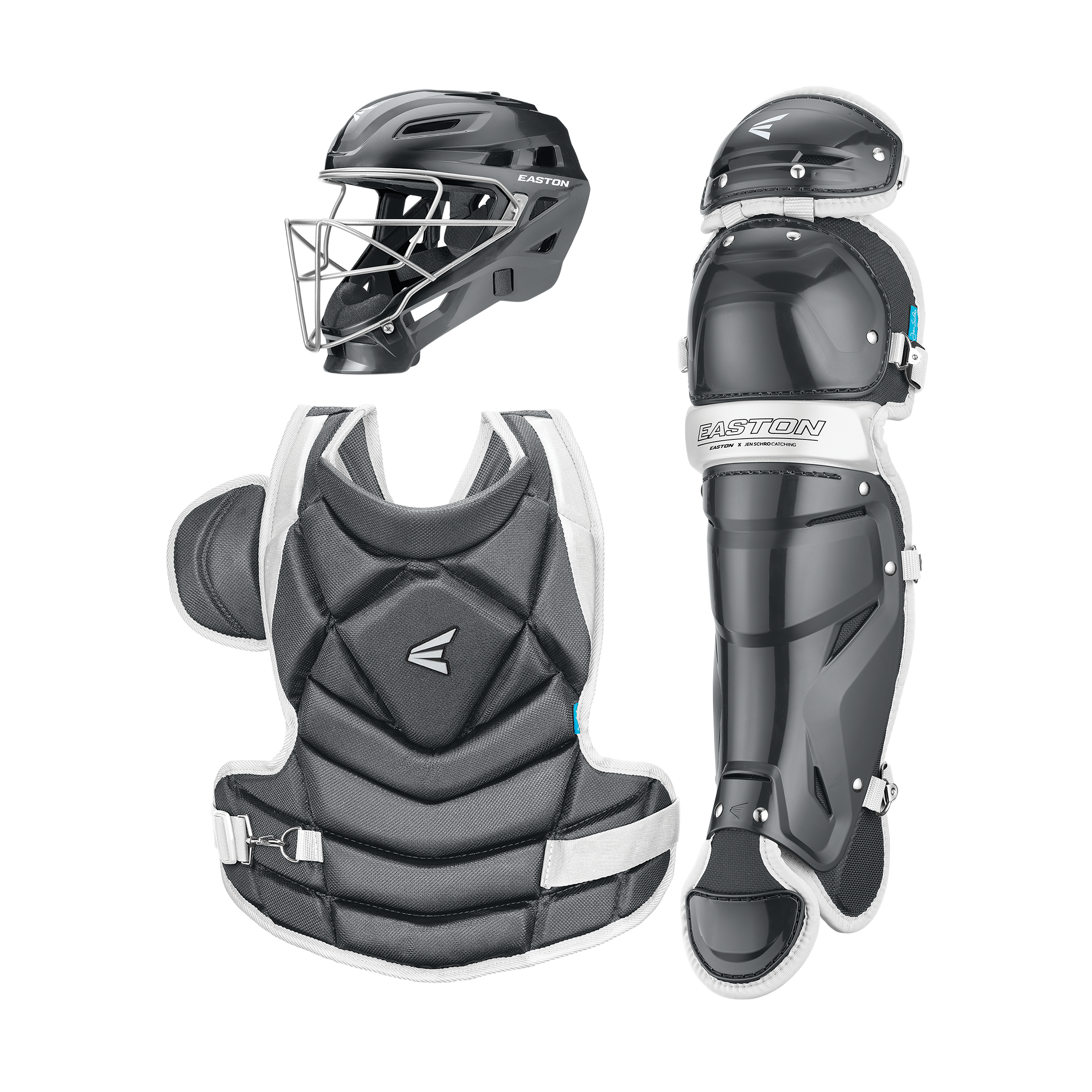 Easton x Jen Schro The Fundamental Fastpitch Catcher's Gear Set | Small 3