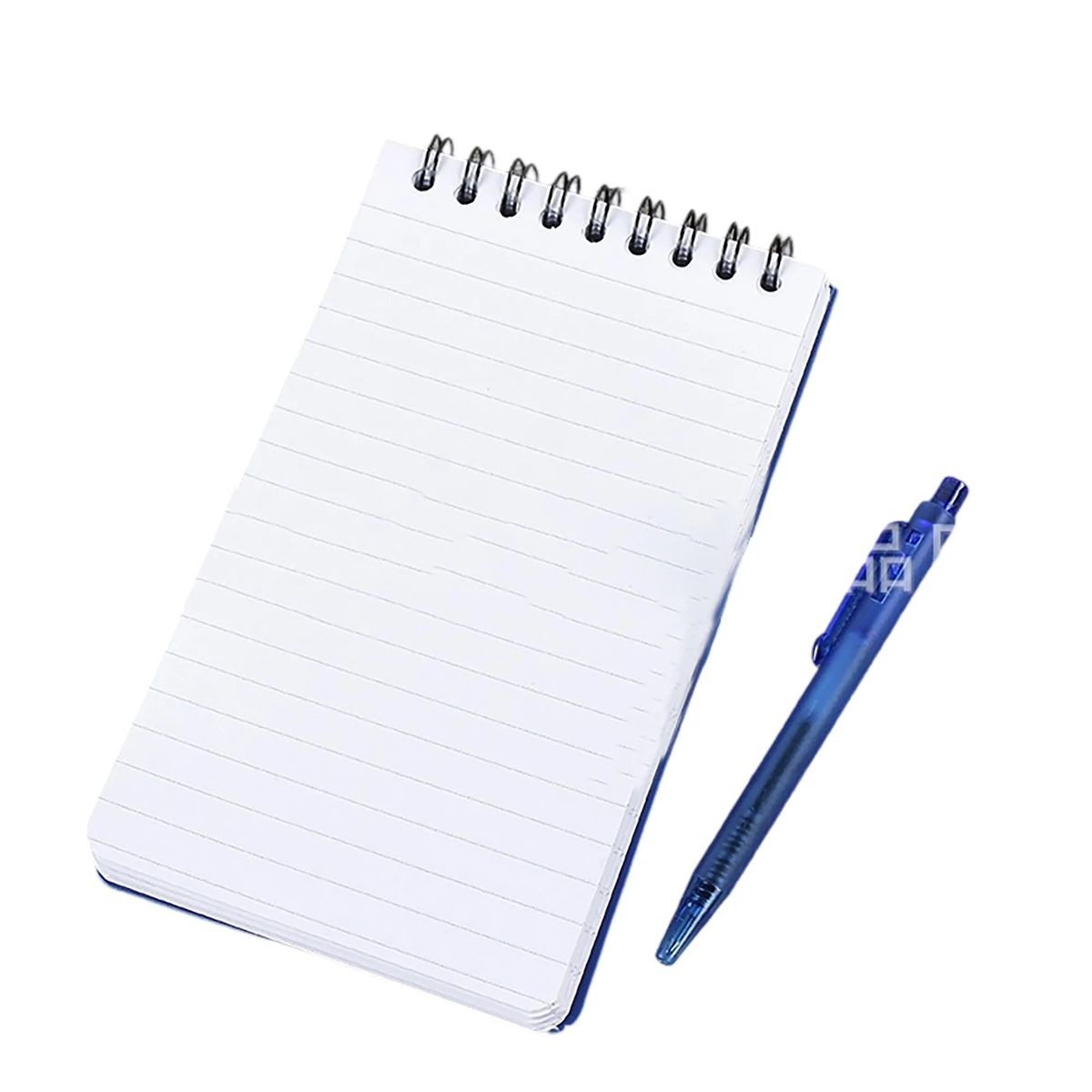 Pocket Spiral Notebook with Pen Slot, Customizable with Logo 5