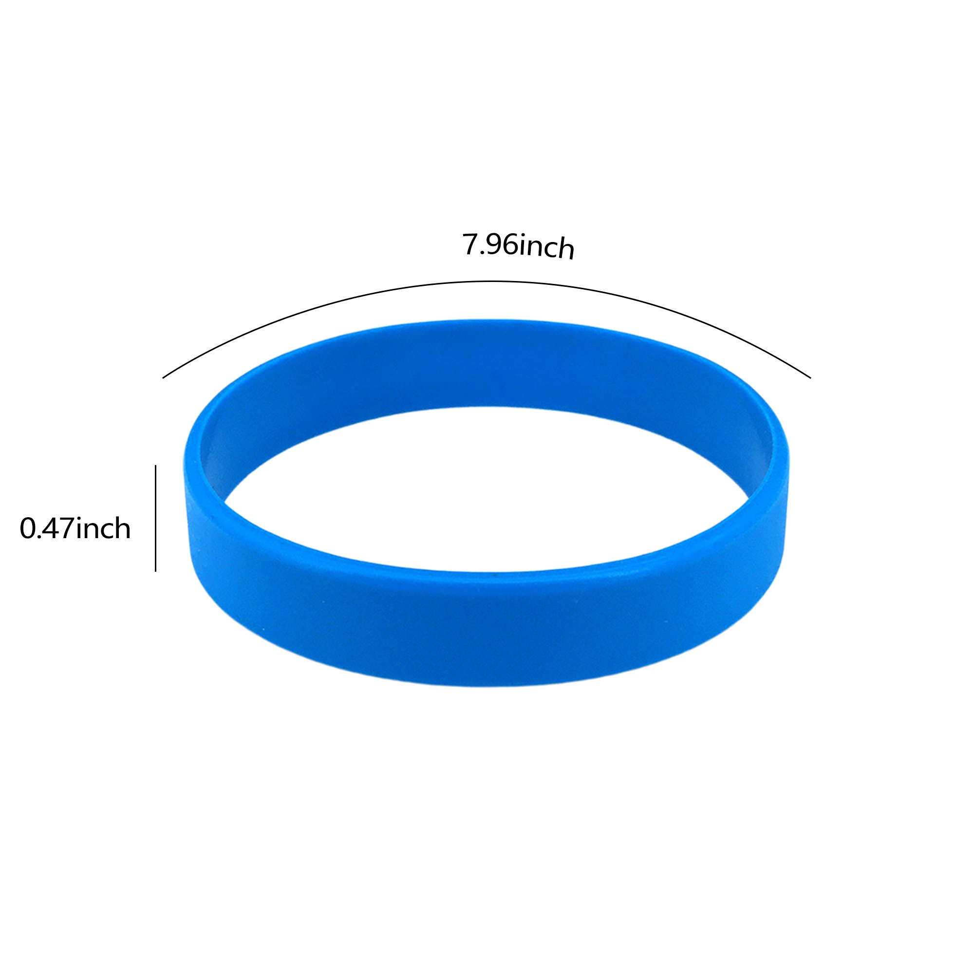 Customizable Silicone Exercise Wristbands MOQ 100PCS 4