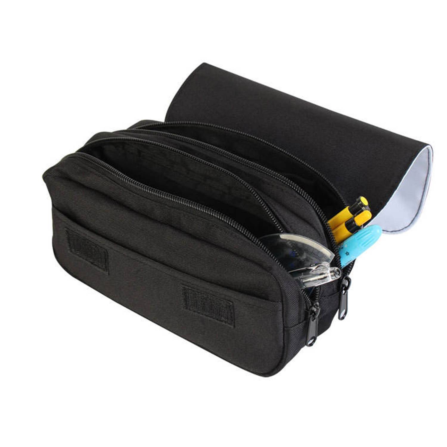 Student Polyester Flap Pencil Case 7