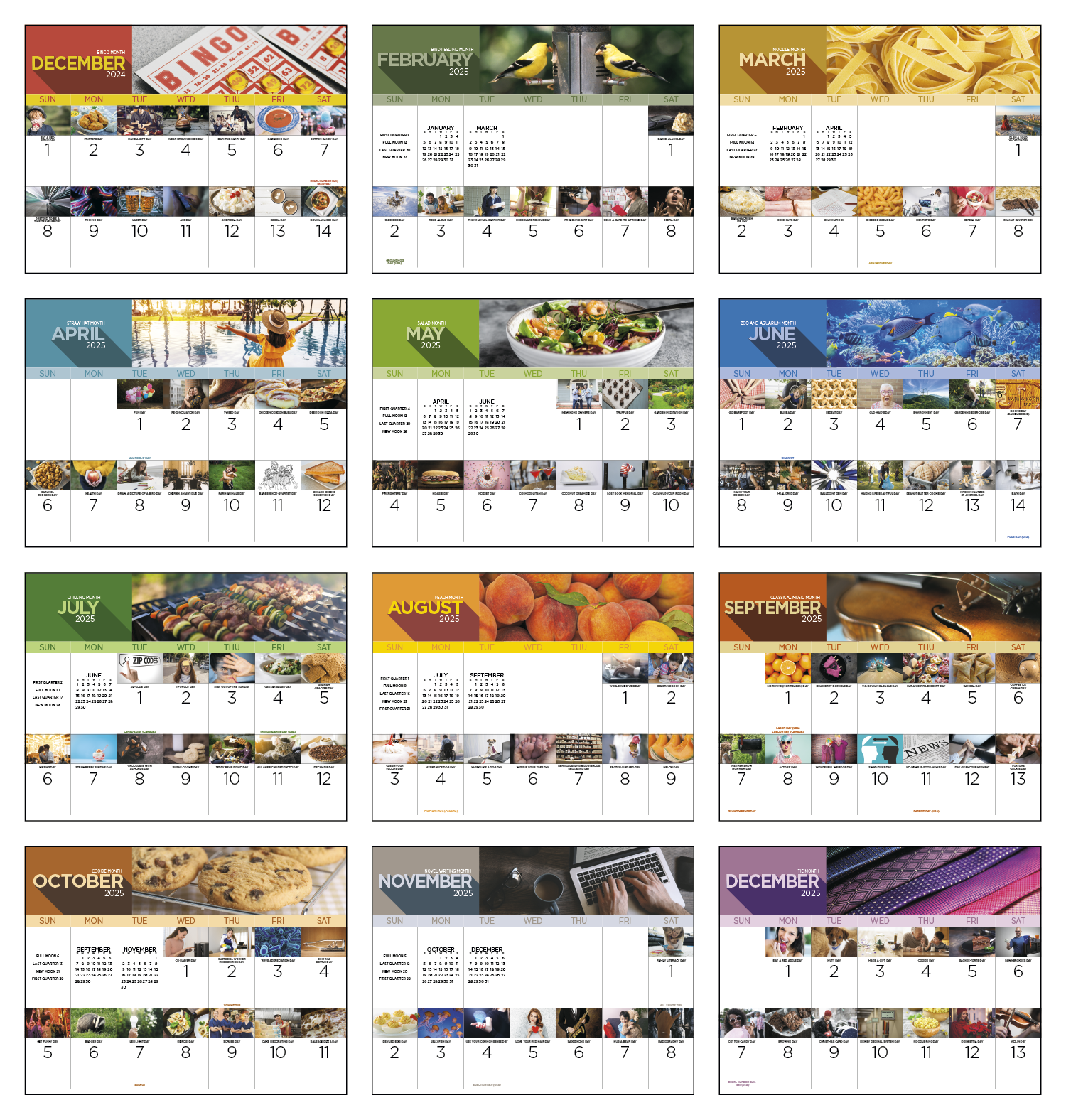 Good Value™ National Day - Spiral Calendar 7