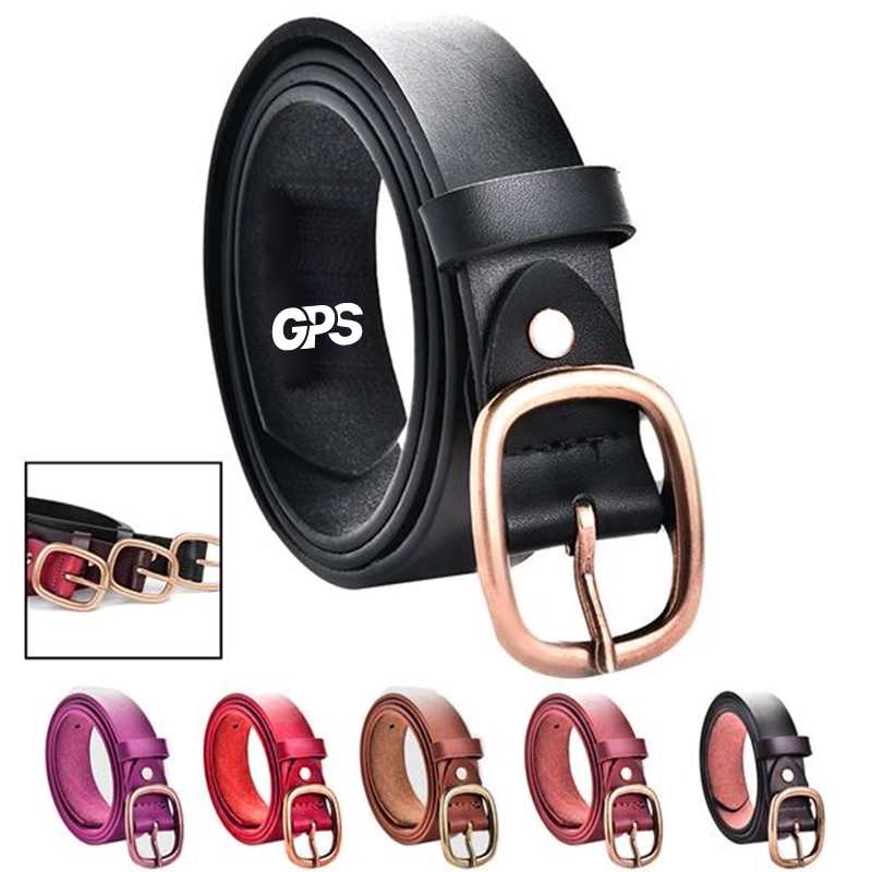 1 1/8 " Width Cowhide Ladies Fashion Belt