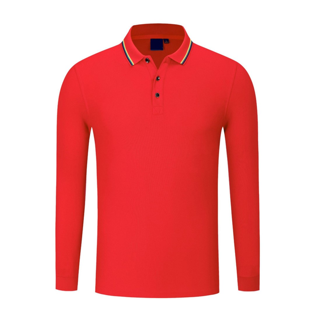 Long Sleeve Polo Shirt 12