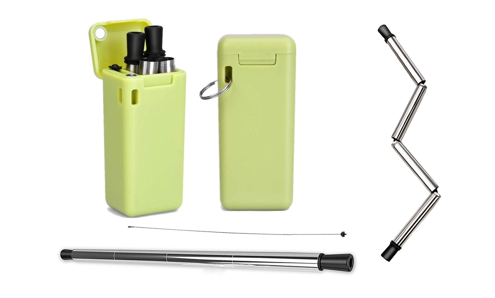 Collapsible Reusable Straw With Case 6