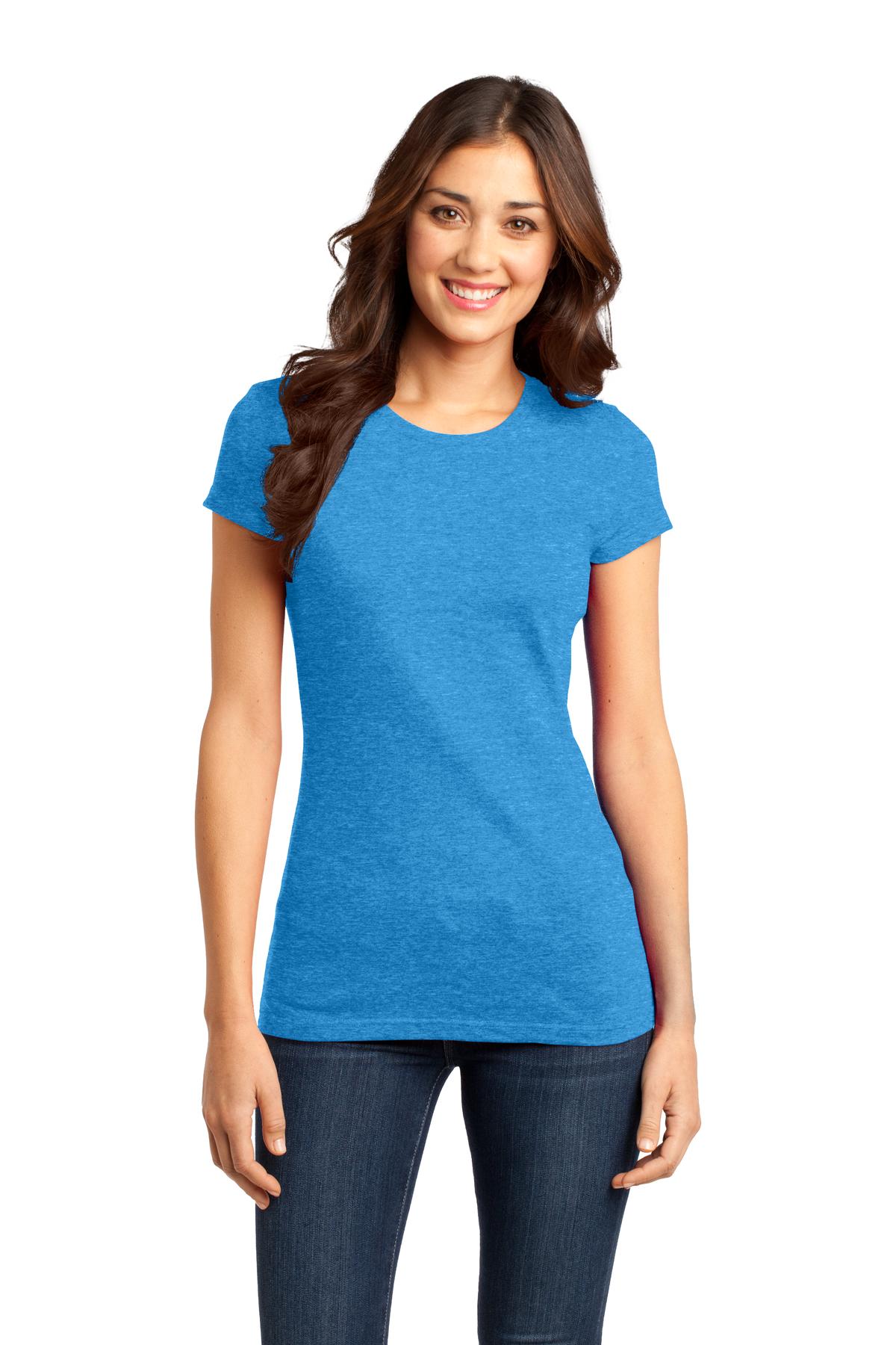District Women's Fitted Very Important Tee . DT6001 118